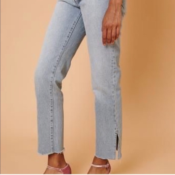 Sincerly Jules Denim - Sincerely Jules ‘Fiona’ side slit jeans